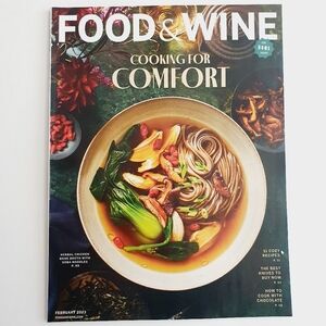 Food & Wine Magazine February, 2023 Cooking For Comfort 31 Cozy Recipes
